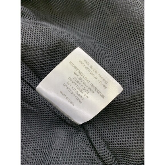 ZYIA Active Black Bomber Jacket Leopard Print Full Zip Lightweight Large New Tag - Picture 11 of 14